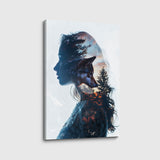 canvas schilderij wilde ziel