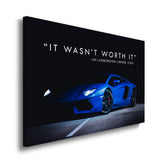 canvas schilderij worth it voorkant