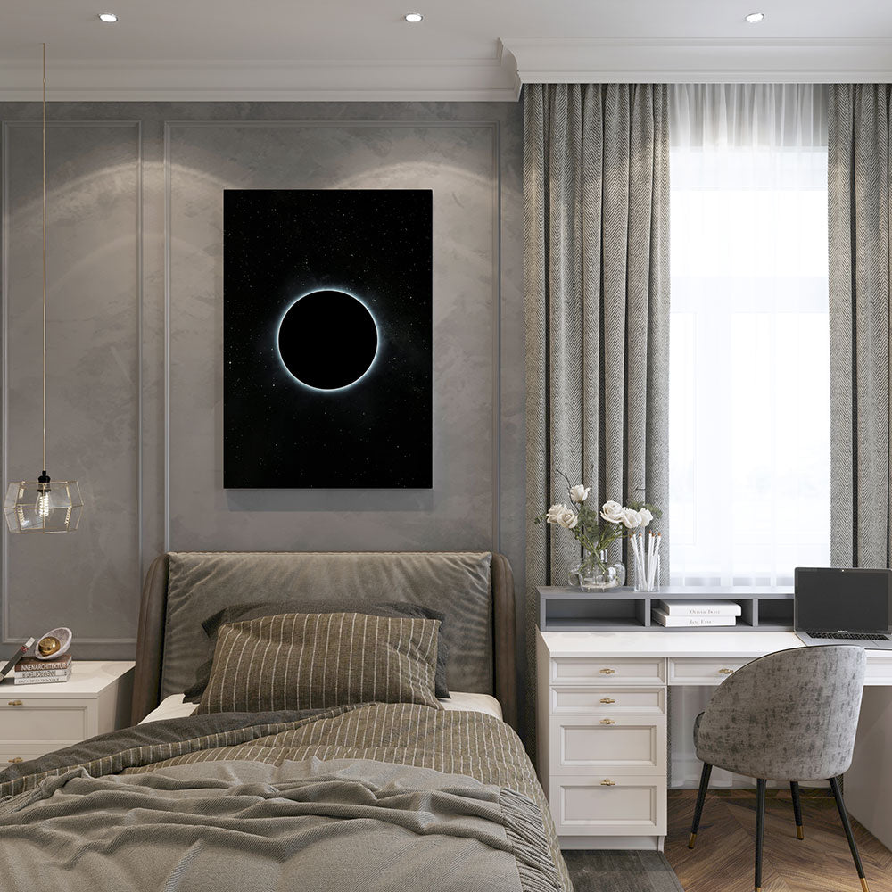 canvas schilderij zonsverduigstering slaapkamer