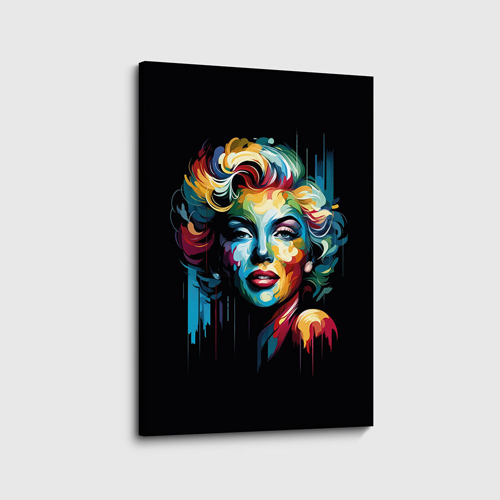 canvas wanddecoratie abstract marylin