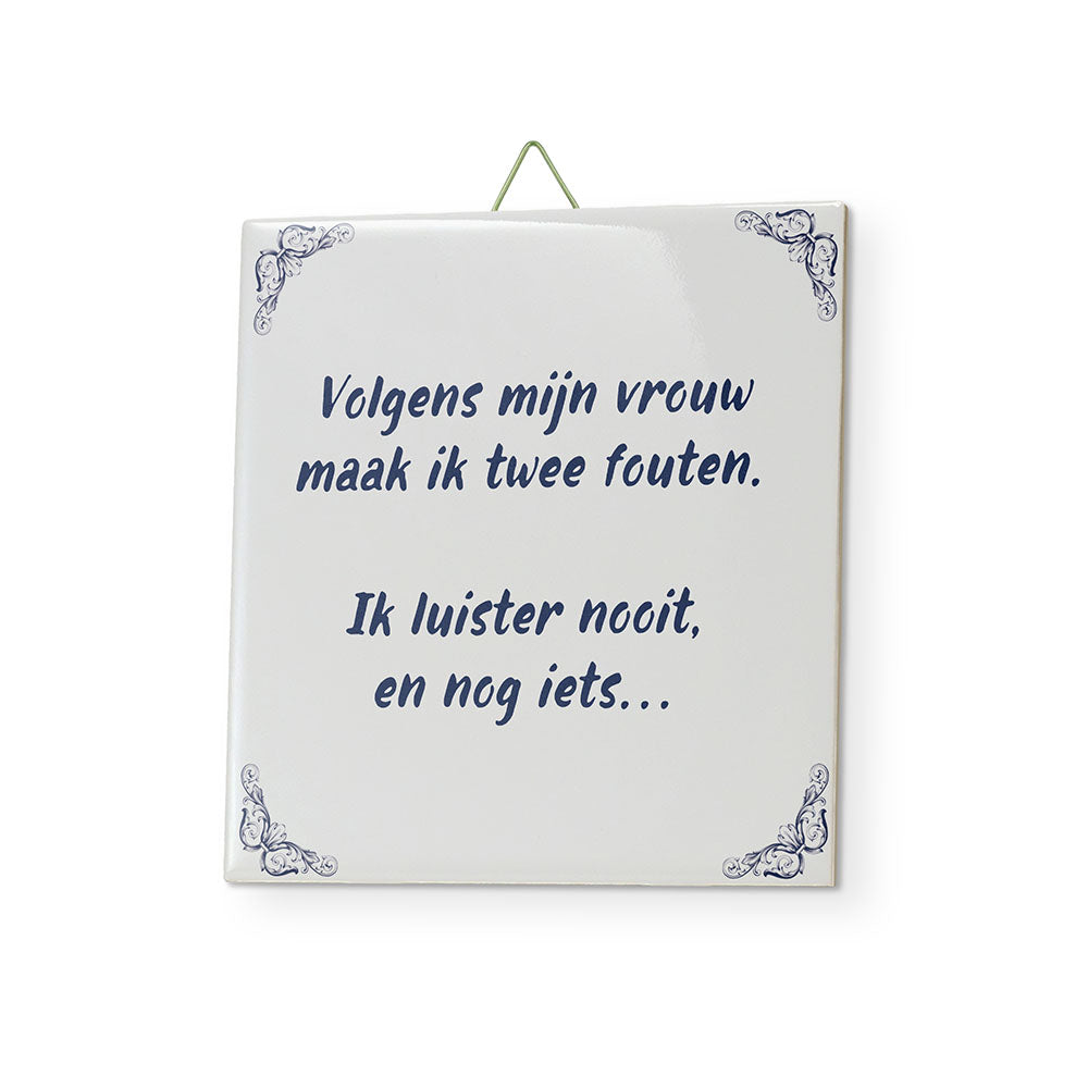 delfts blauw tegel 2 fouten glans