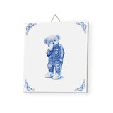 delfts blauw tegeltje trainingspak teddy mat