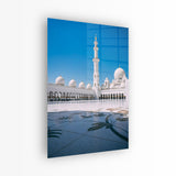 glasschilderij Abu Dhabi grote Moskee