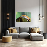 glasschilderij Luipaard Gekko woonkamer 5