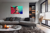 glasschilderij abstract ronaldo woonkamer 4