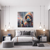 glasschilderij-abstract-woman-spraycan-slaapkamer-1