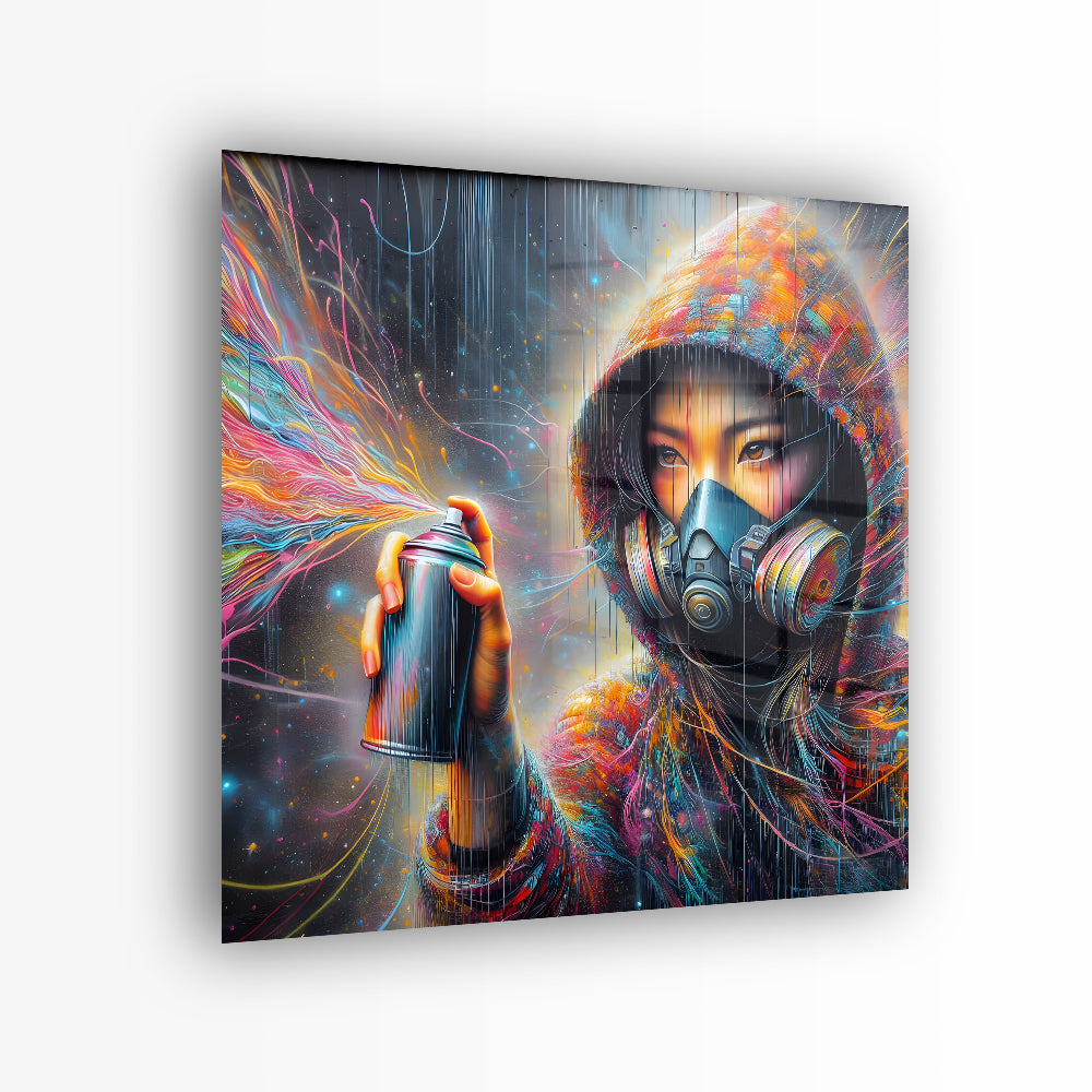 glasschilderij-abstract-woman-spraycan-voorkant