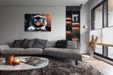 glasschilderij astronaut kat woonkamer 4