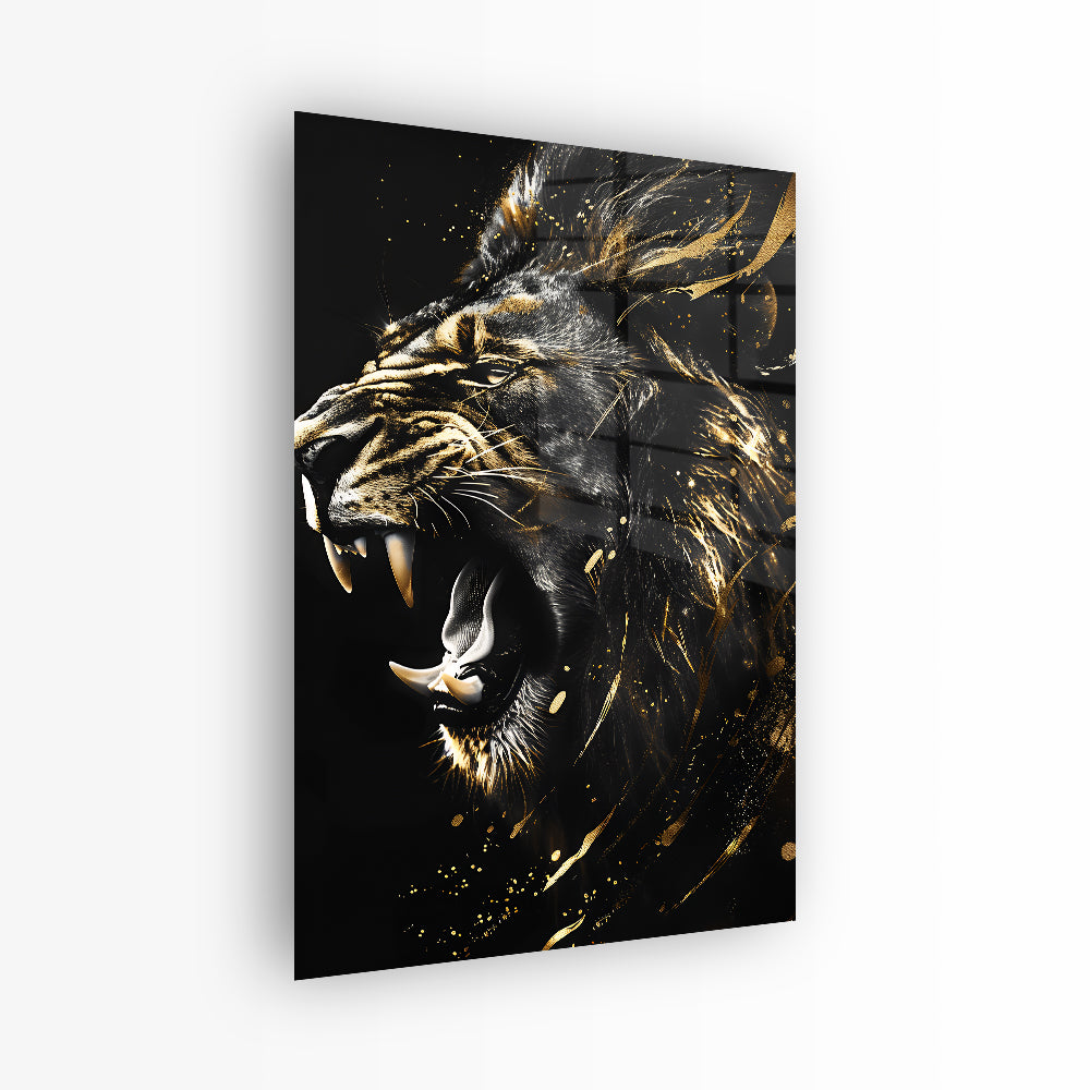 glasschilderij-battle-lion-voorkant