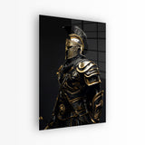 glasschilderij-black-gladiator