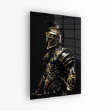 glasschilderij-black-gold-gladiator-voorkant