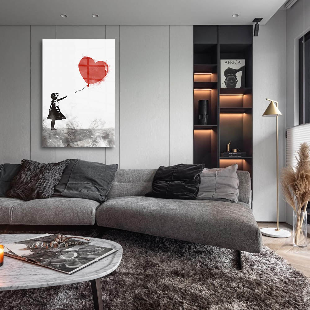 glasschilderij chasing love woonkamer 1