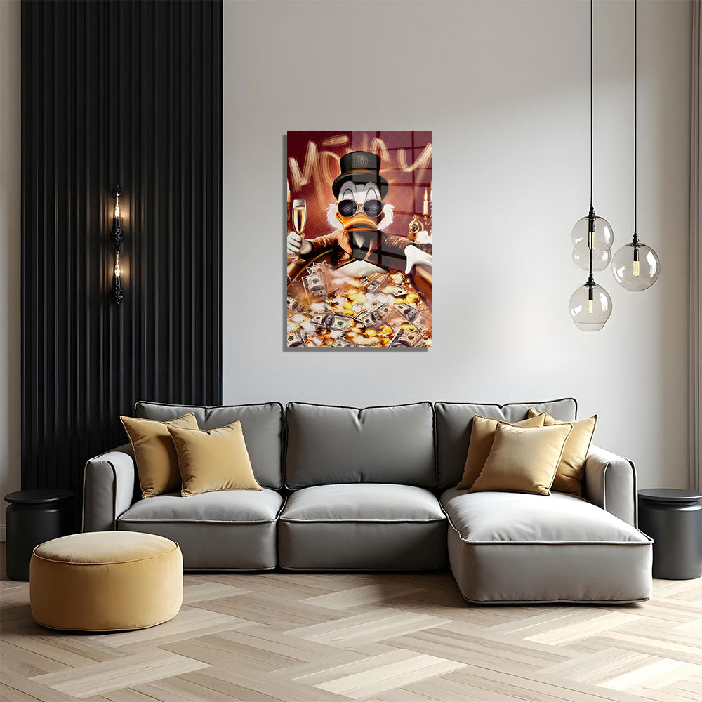 glasschilderij dagobad woonkamer 4