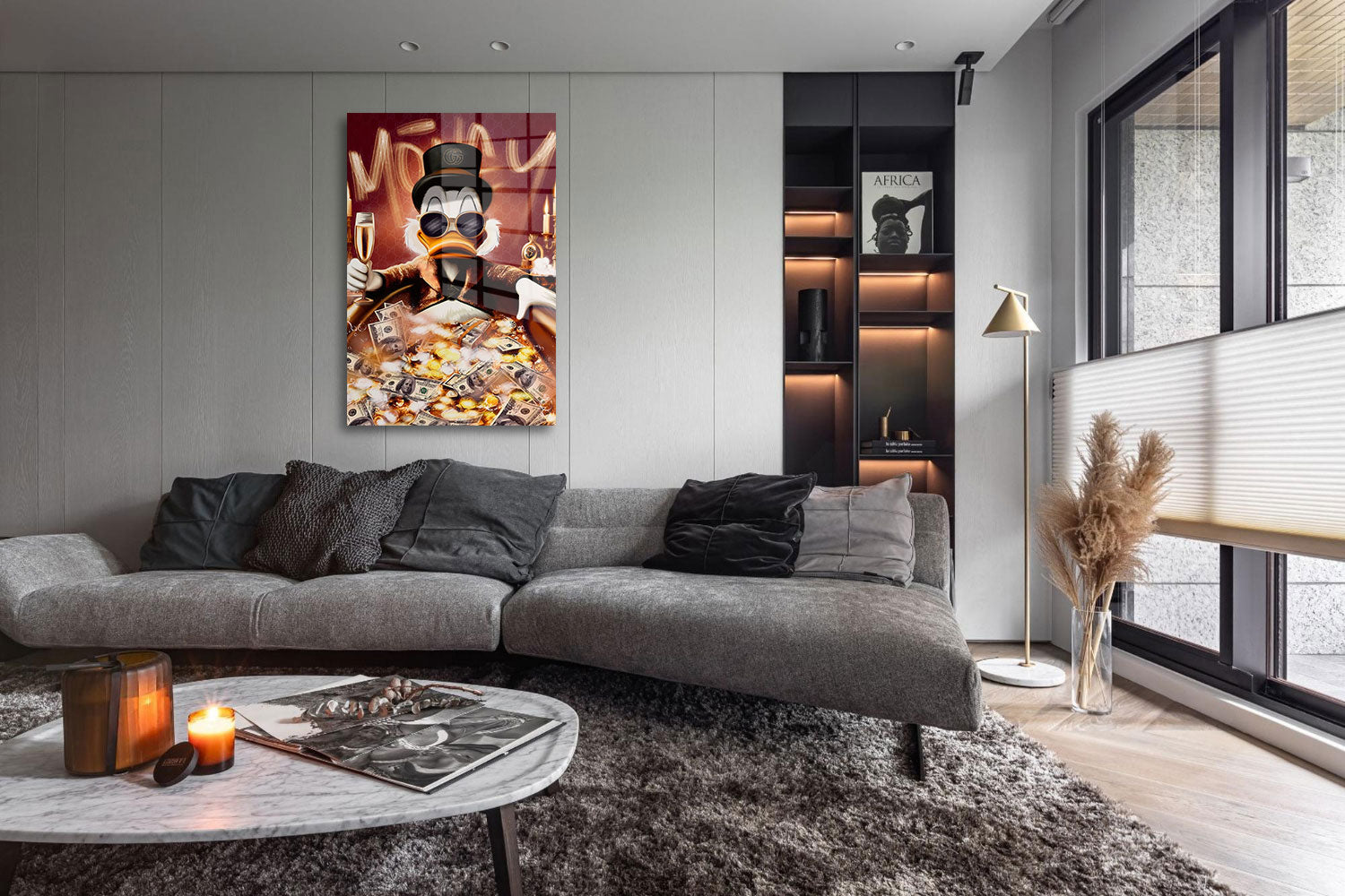 glasschilderij dagobad woonkamer 5