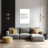 glasschilderij excellence wit zwart woonkamer 4