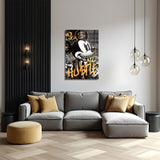 glasschilderij hustle mouse woonkamer 4