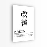 glasschilderij kaizen voorkant