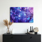 glasschilderij kristal muur