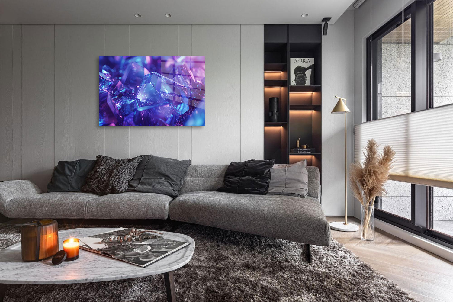 glasschilderij kristal woonkamer 4