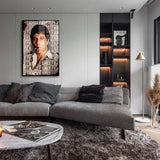 glasschilderij money empire woonkamer 1