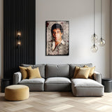 glasschilderij money empire woonkamer
