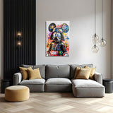 glasschilderij muisvader woonkamer 4