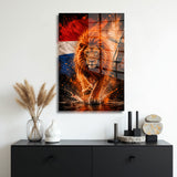 glasschilderij nederlandse trots muur