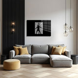 glasschilderij ronaldo 7 woonkamer 5