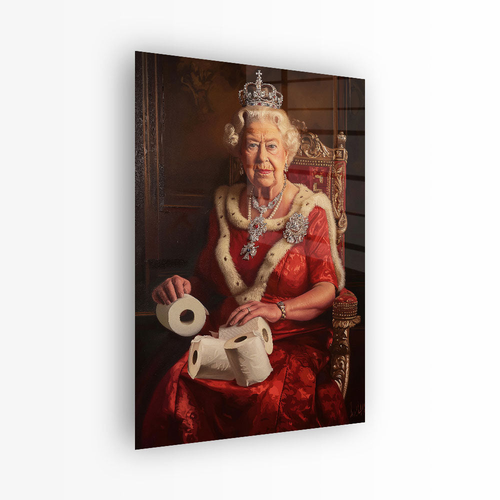 glasschilderij royal rolls voorkant