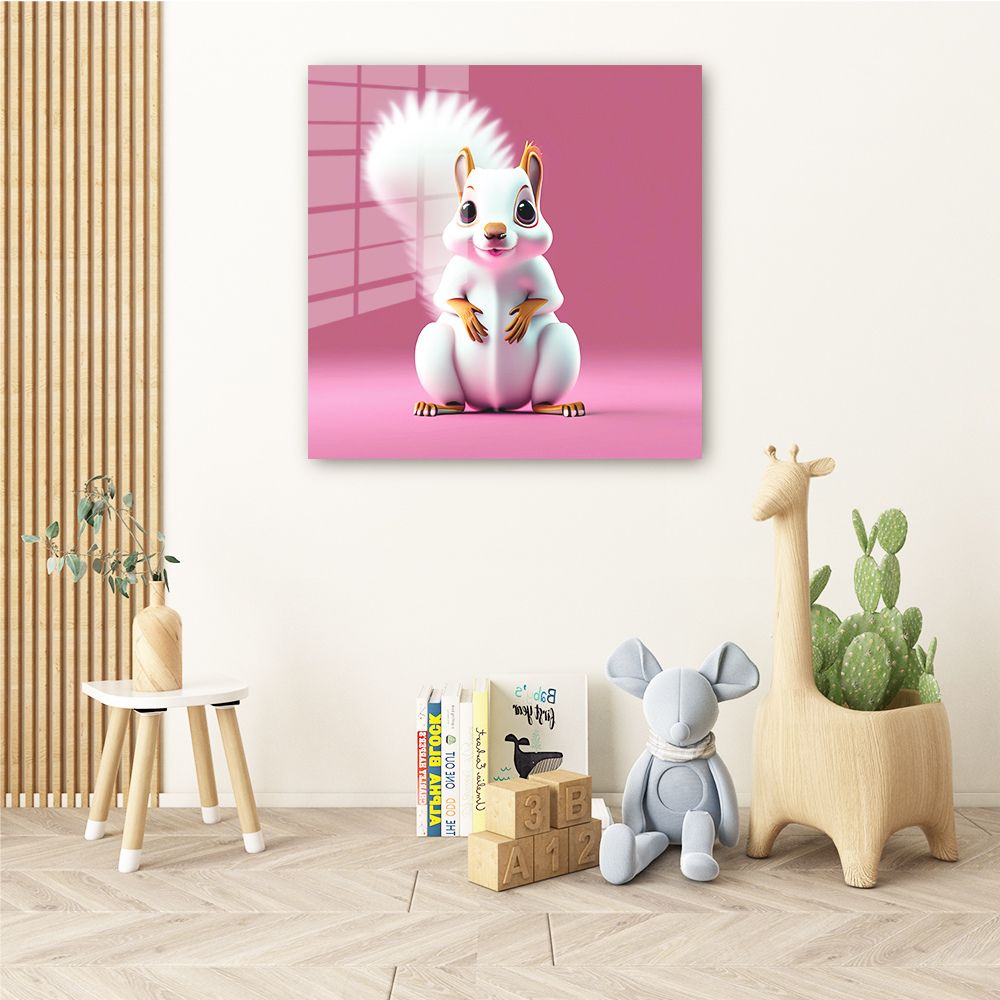 glasschilderij-schattige-eekhoorn-kinderkamer-1_