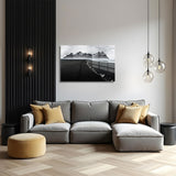 glasschilderij snowcap mountain woonkamer 5