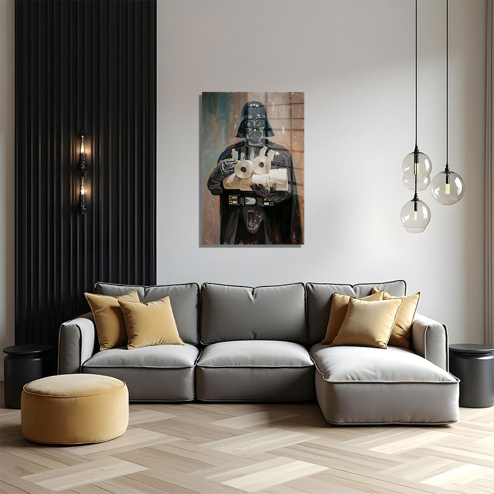 glasschilderij space rolls woonkamer 4