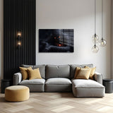 glasschilderij spidermummy woonkamer 5