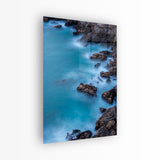 glasschilderij steamy sea voorkant