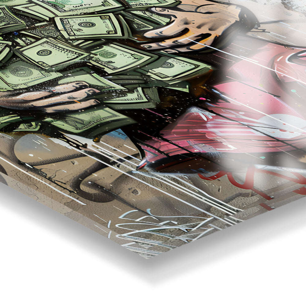 glasschilderij-streetart-happy-money-zijkant