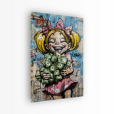 glasschilderij-streetart-happy-money