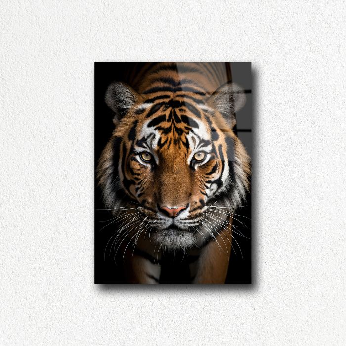 glasschilderij-tijger