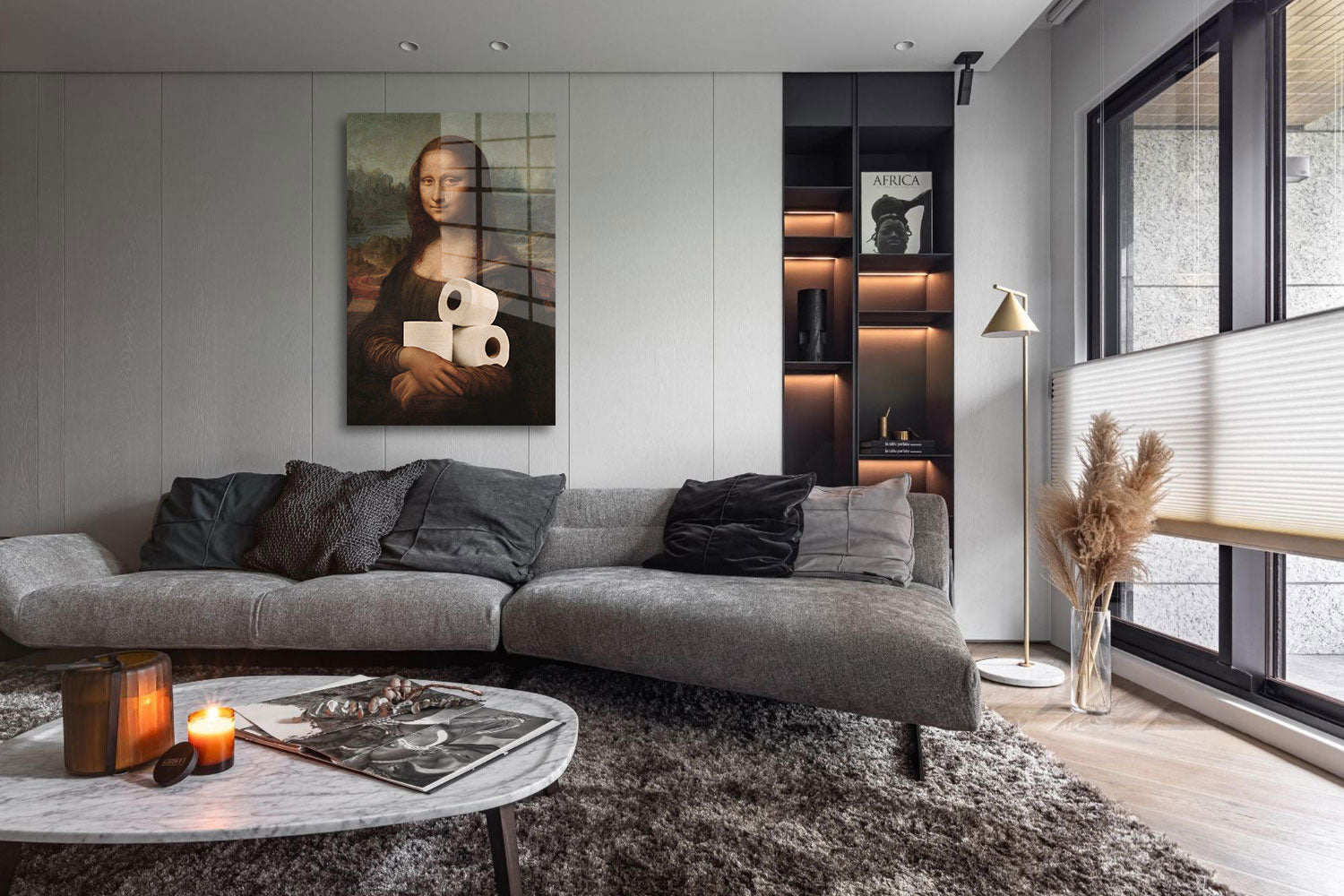 glasschilderij toilet lisa woonkamer 5