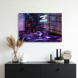 glasschilderij gameroom muur