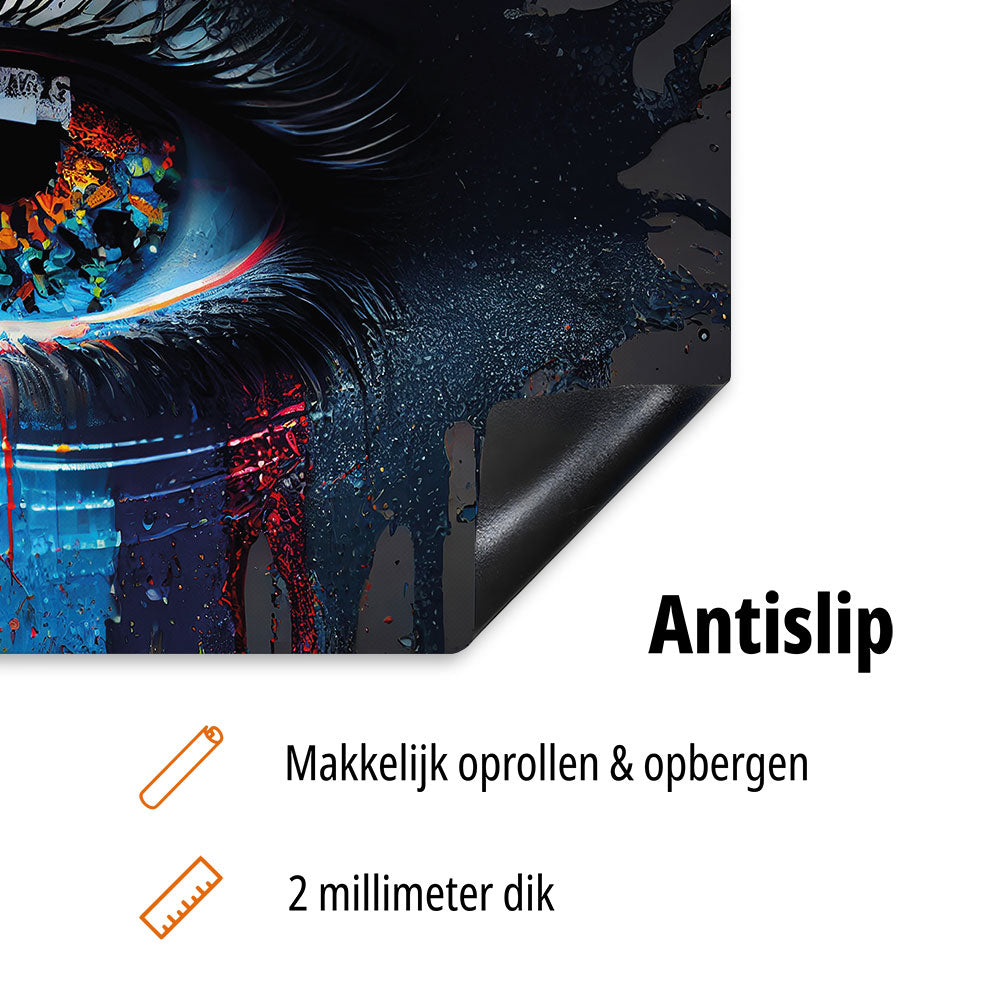 inductie beschermer abstract oog antislip usp