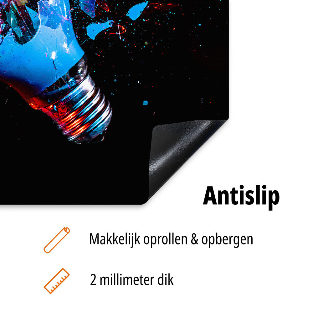 inductie beschermer abstracte gloeilamp antislip usp