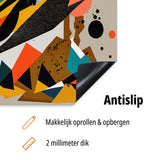 inductiebeschermer abstrace geometrische vormen antislip usp