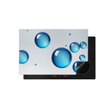 inductiebeschermer blue bubbles antislip bovenaf