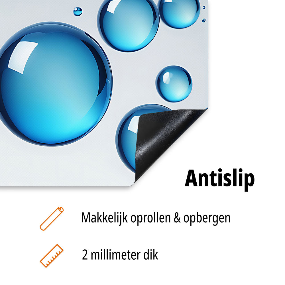 inductiebeschermer blue bubbles antislip usp