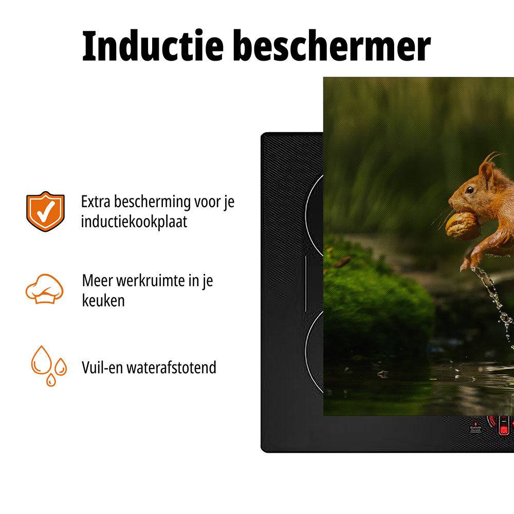inductiebeschermer eekhoorn met noot usp