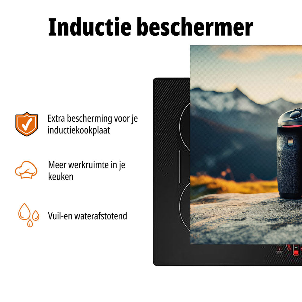 Inductiebeschermer Fotocamera Zonsondergang