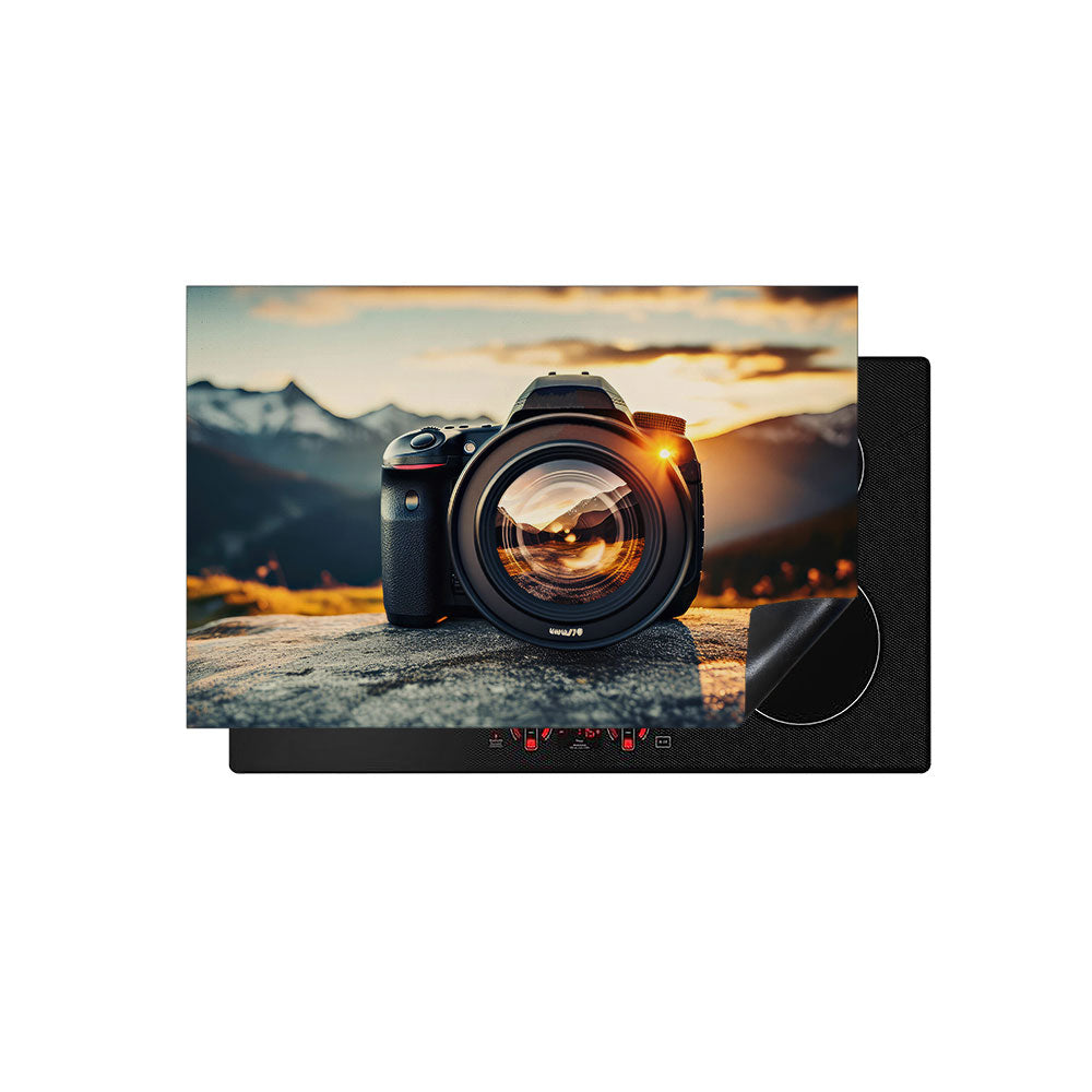 Inductiebeschermer Fotocamera Zonsondergang