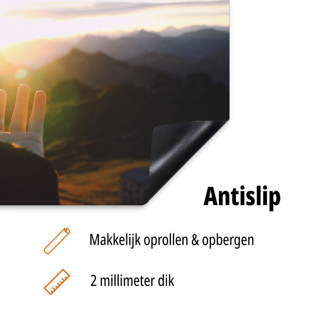 inductiebeschermer hand naar zonsondergang antislip usp