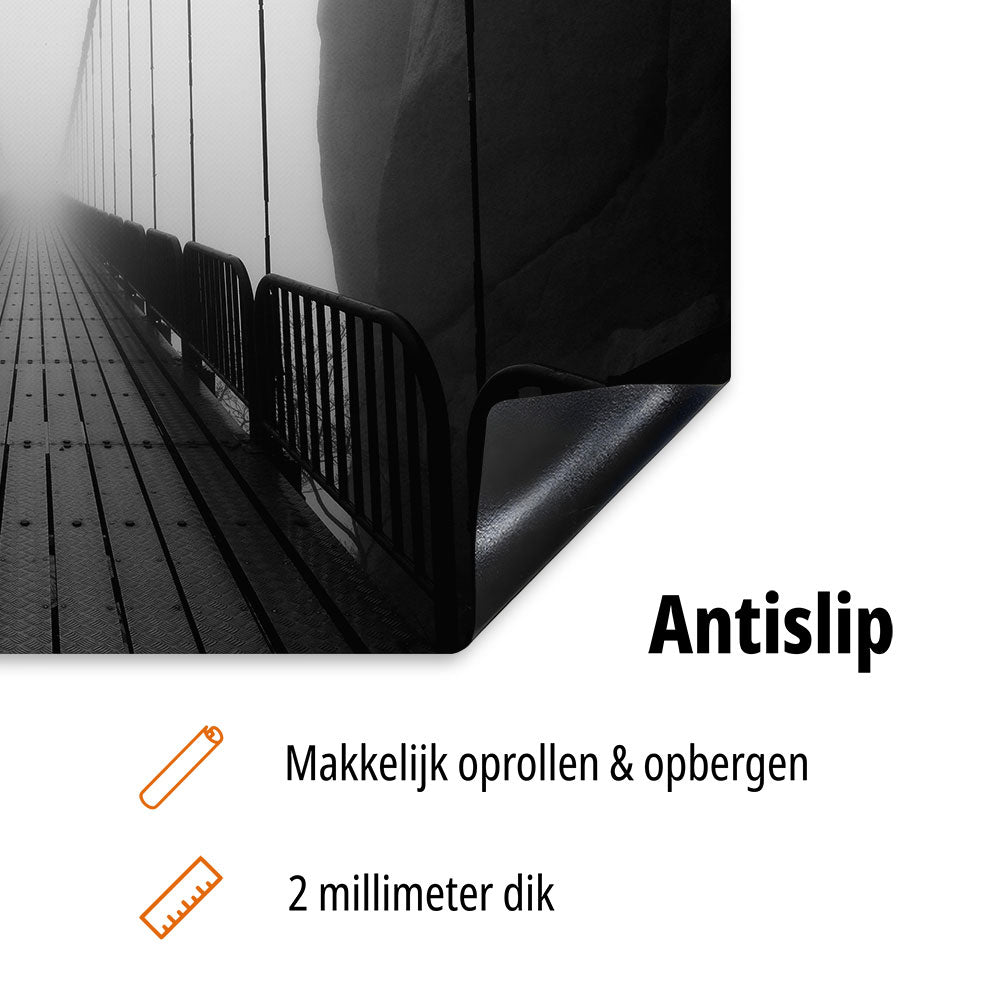 inductiebeschermer hangbrug in de mist antislip usp