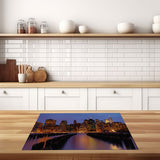 inductiebeschermer new york skyline keuken